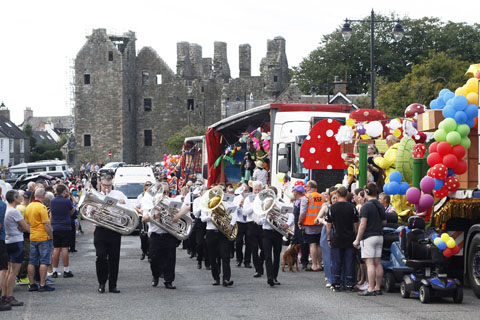 Kirkcudbright Parade August 2025 